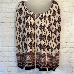 Altar’d State boho top with ties
